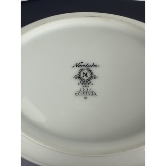 Noritake Blue Rose Virtue Fruit Dessert Bowl 2934 - Picture 5 of 9